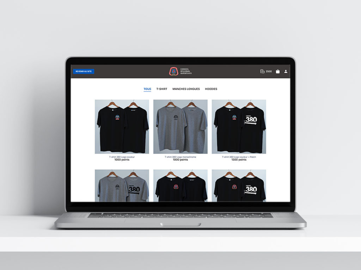 Boutique en ligne