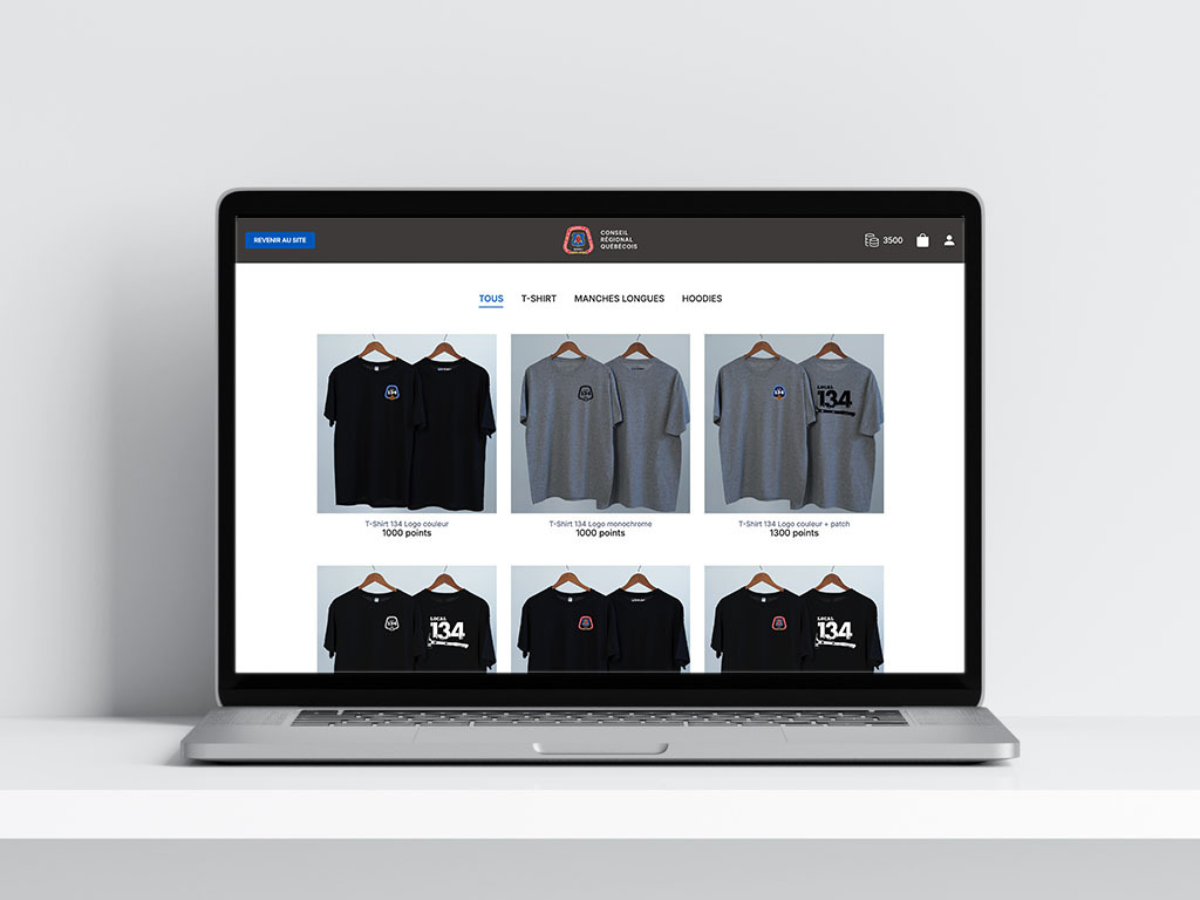 Boutique en ligne